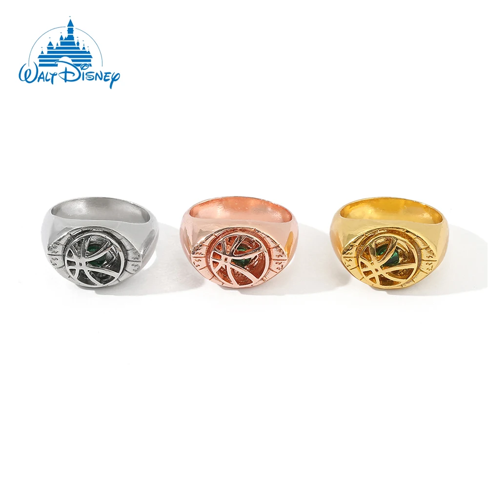 Disney Marvel Superhero Doctor Strange Rings Finger Trend Accessories Punk Jewelry Eye Of Agamotto Rings Gift For Friend Fans