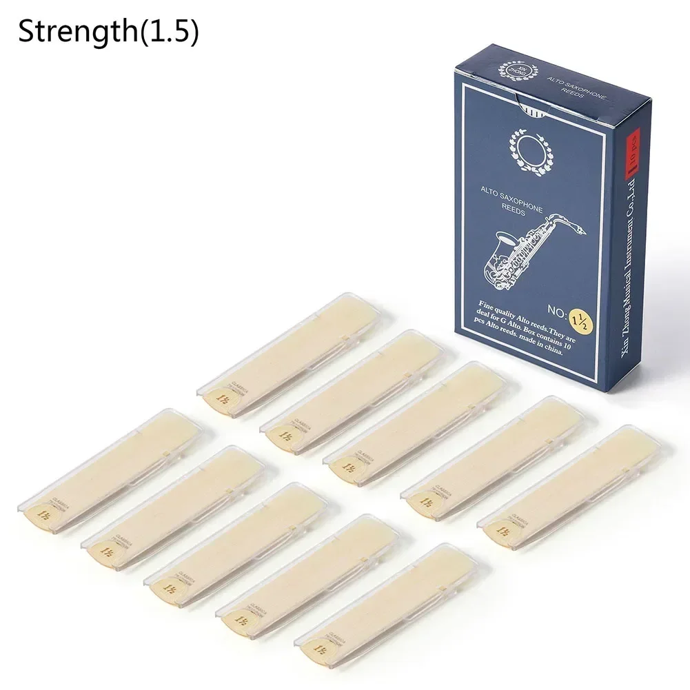 Alto Saxophone Reeds Full Size Strength 1 0 1 5 2 0 2 5 3 0 3 5 Hand Harvested Digital Reed making Technology Stable Sound