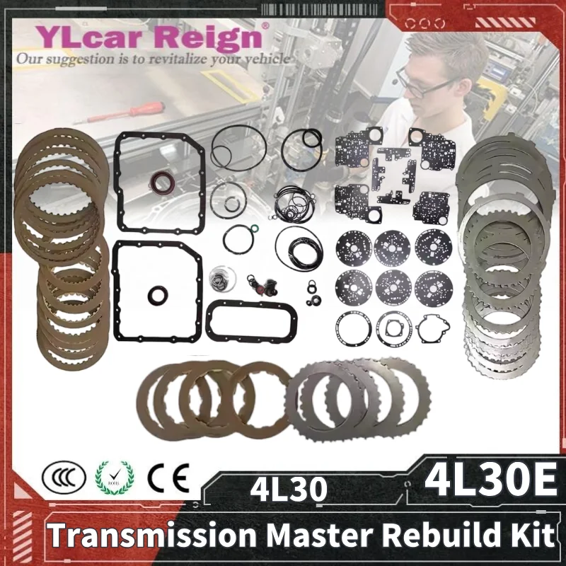 

4L30E 4L30 Automatic Transmission Master Rebuild Kit Repair Kit For BMW E46 525/528 Omega Isuzu Trooper Rodeo Passport