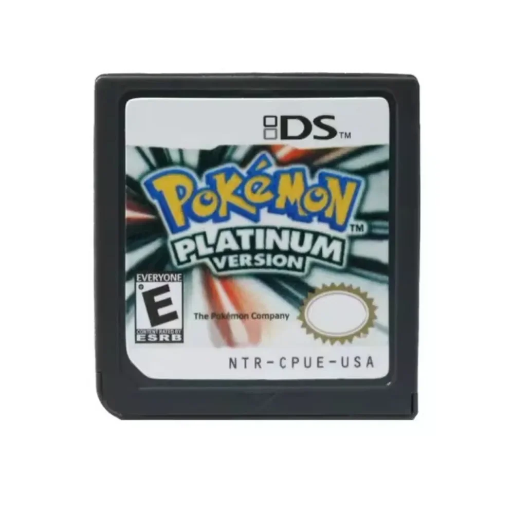 سلسلة DS Game Cartridge Video Game Console Card Platinum Pearl Diamond HeartGold SoulSilver لـ NDS 3DS