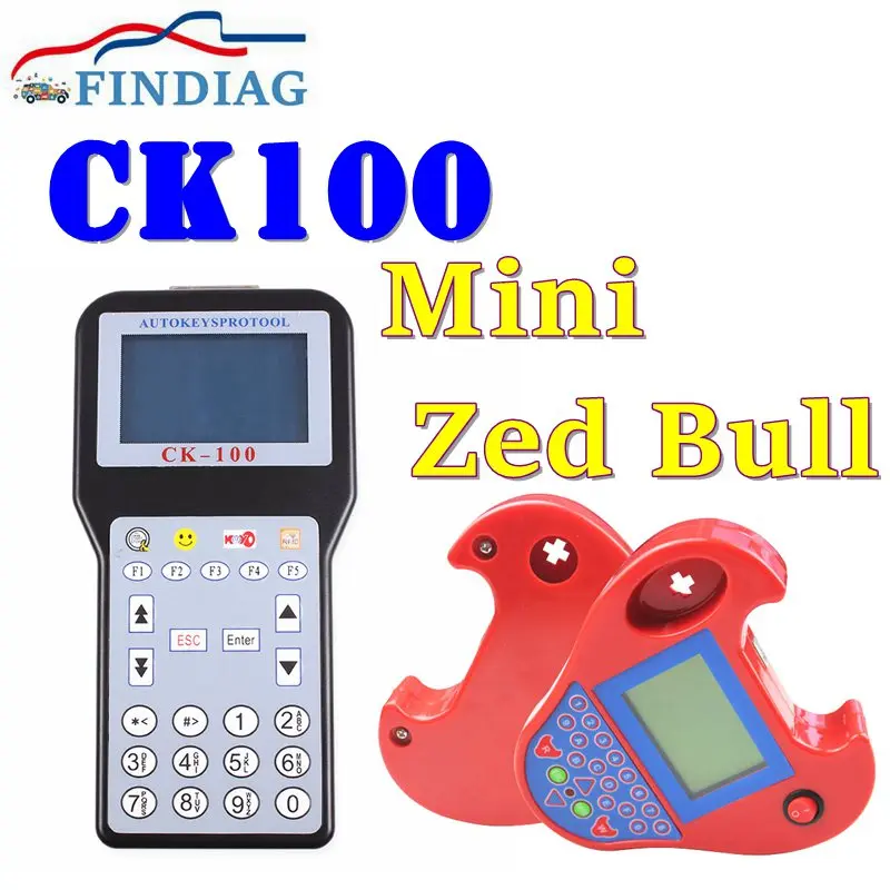 Newest CK-100 Universal Car Key Maker Tool Multi-Language CK100 V99.99 With 1024 Tokens Auto Key Programmer Mini Zed bull