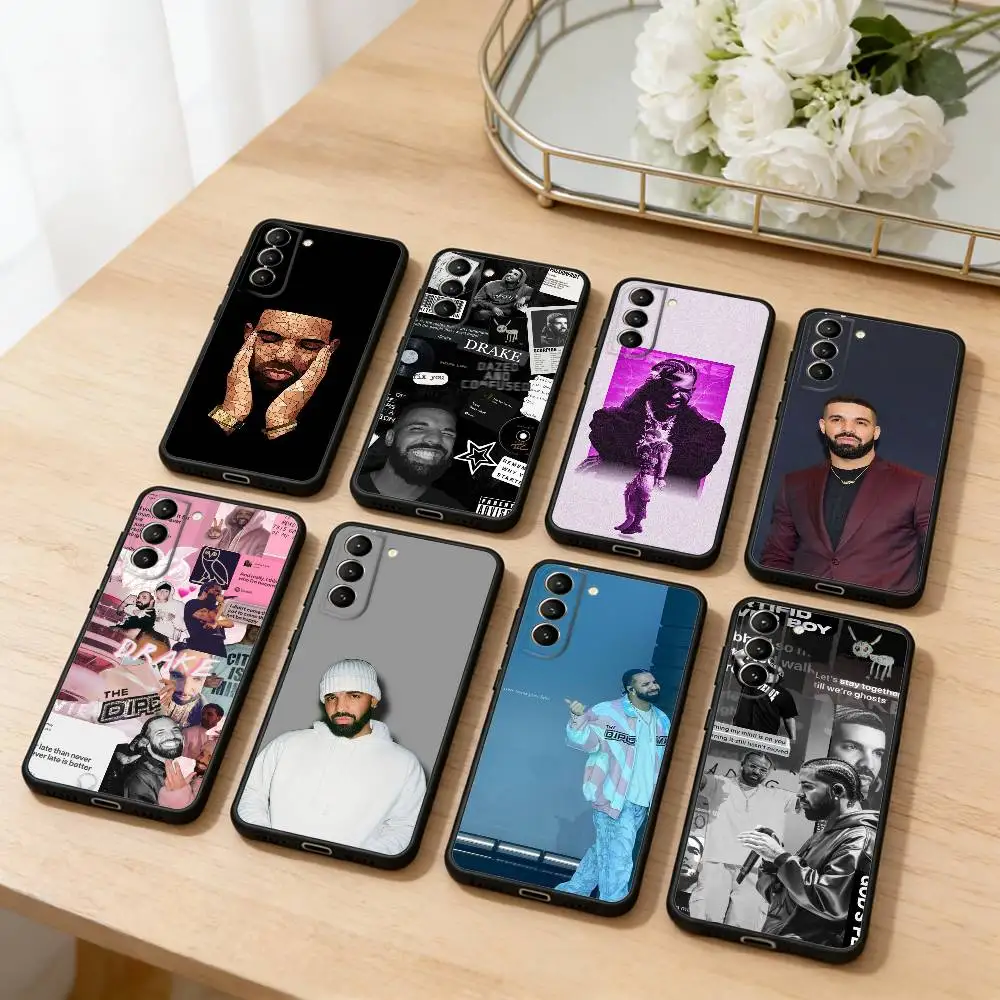 

Rapper D-Drake-Cool Phone Case For Samsung S25,24,23,22,30,21,10,9,Ultra,Plus,Lite,FE,4,5 G Soft Black Case