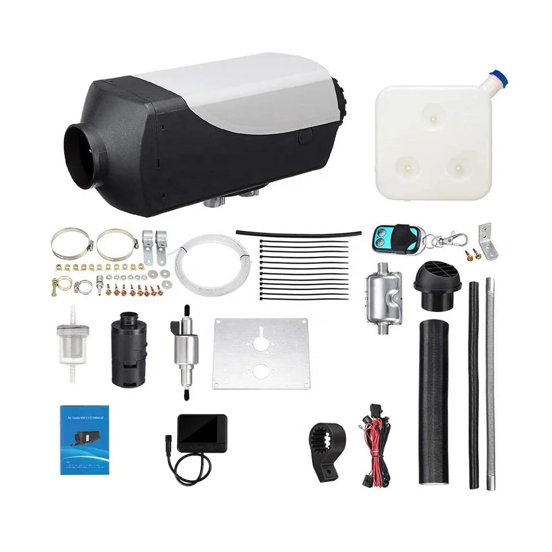 

Diesel Heater 12V 5Kw Aluminum Split Parking Air Heater Diesel 24V for Boat RV