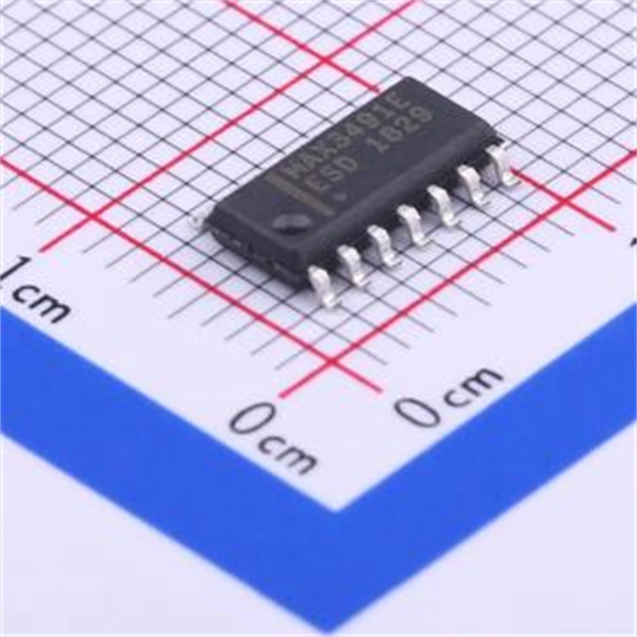 10PCS/LOT MAX3491EESD+T (RS-485 / RS-422 ICs)