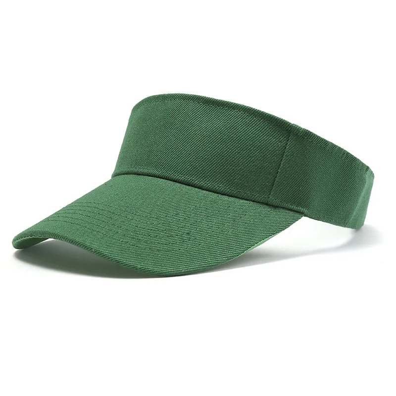 Outdoor Sport Hoed Zomer Zonnehoed Mannen Vrouwen Katoen Verstelbaar Vizier UV Bescherming Top Lege Effen Sport Tennis Golf Hardloophoed