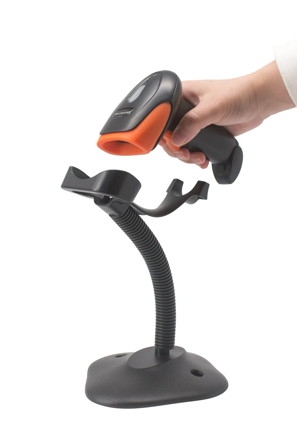 1D 2D البسيطة المحمولة ماسح الباركود اللاسلكية CMOS الماسح الضوئي بلوتوث المحمولة QR PDF417 قارئ الرمز لمتجر الدفع المحمول #2