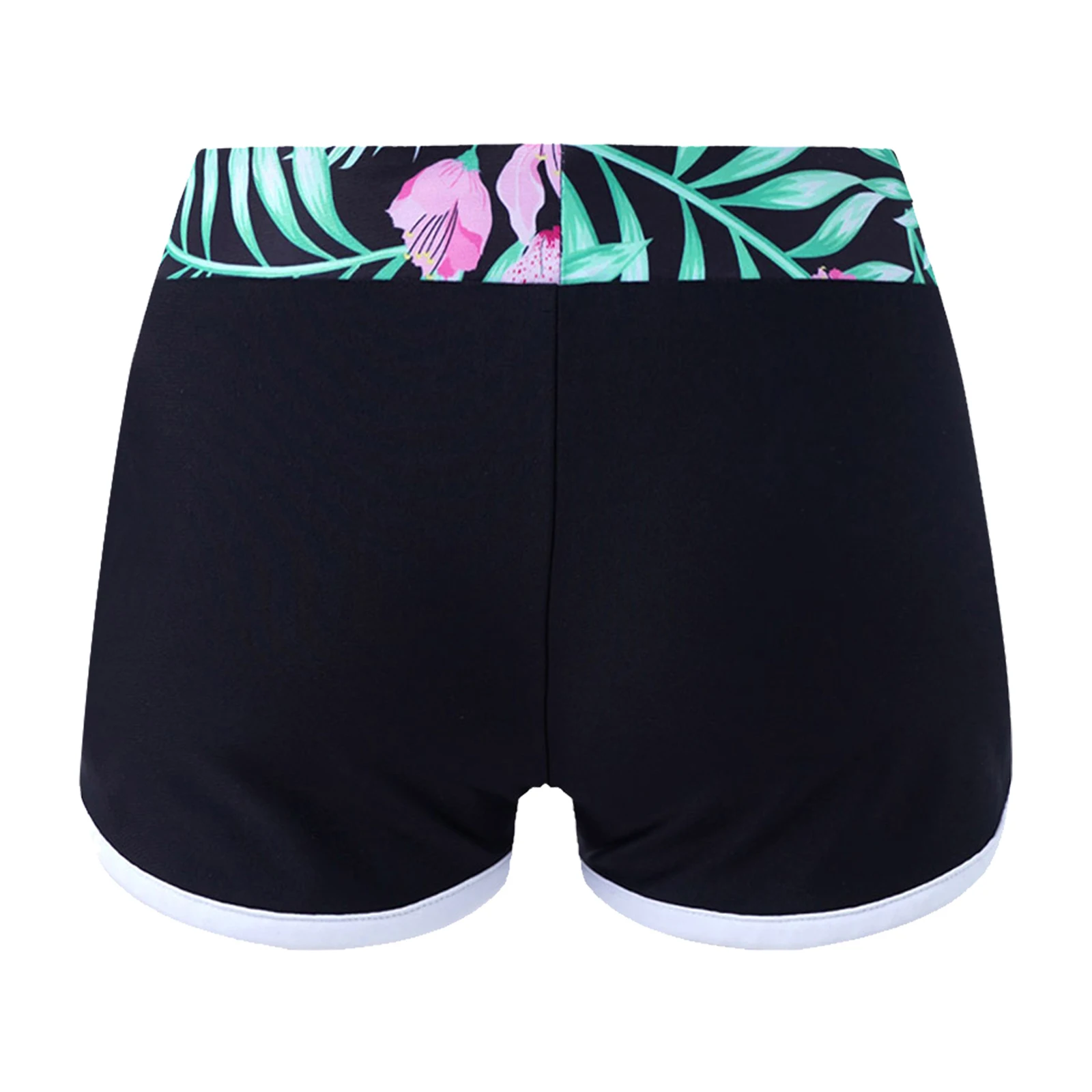 

Kids Girls Swim Shorts Elastic High Waisted Printed Bikini Bottoms Swimsuit Board Boy Shorts Summer Swimming Dolphin Short Pants