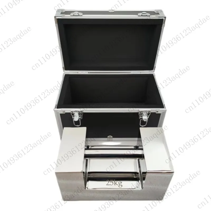 Stainless Steel Rectangular Weight Calibration For Metrology Laboratories M1 25kg Weight Handle Test Weight