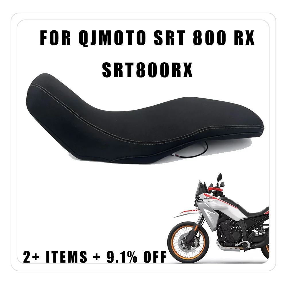 Seat Cushion 30mm Raise or 25mm Lower Height Saddle Pad Comfort Rider Accessory For QJMOTO SRT 800 RX SRT800RX