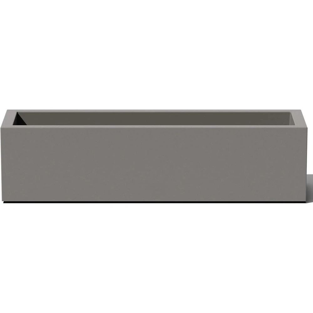 

All-Weather Window Box Planter - Versatile for Indoor or Outdoor Use with Drainage | Ideal for Décor, Succulents, Herbs, Small P