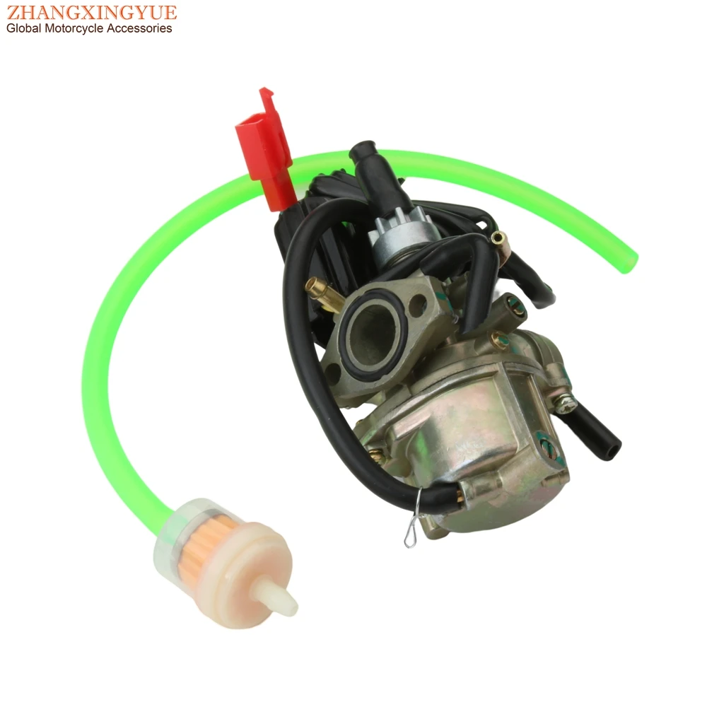 Scooter 17mm Carburetor For Peugeot Carb Buxy 50 Elyseo Gipsy Limbo Looxor Rapido Reggea SV 50cc 2-Stroke