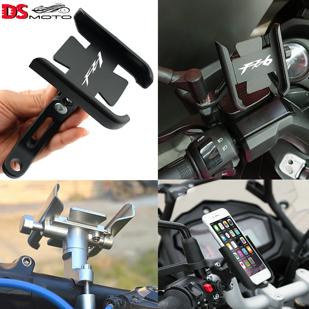 Hot Deals Motorcycle CNC Accessories Handlebar Mobile Phone GPS Stand Bracket For YAMAHA FZ1 FAZER FZ1S FZ1N FZ6 FZ8 FZ8N FZ8S