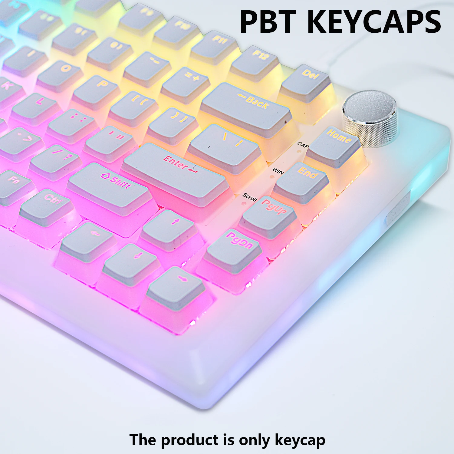 PBT Pudding Keycaps 129 keys Keycap OEM Profile Key cap For 