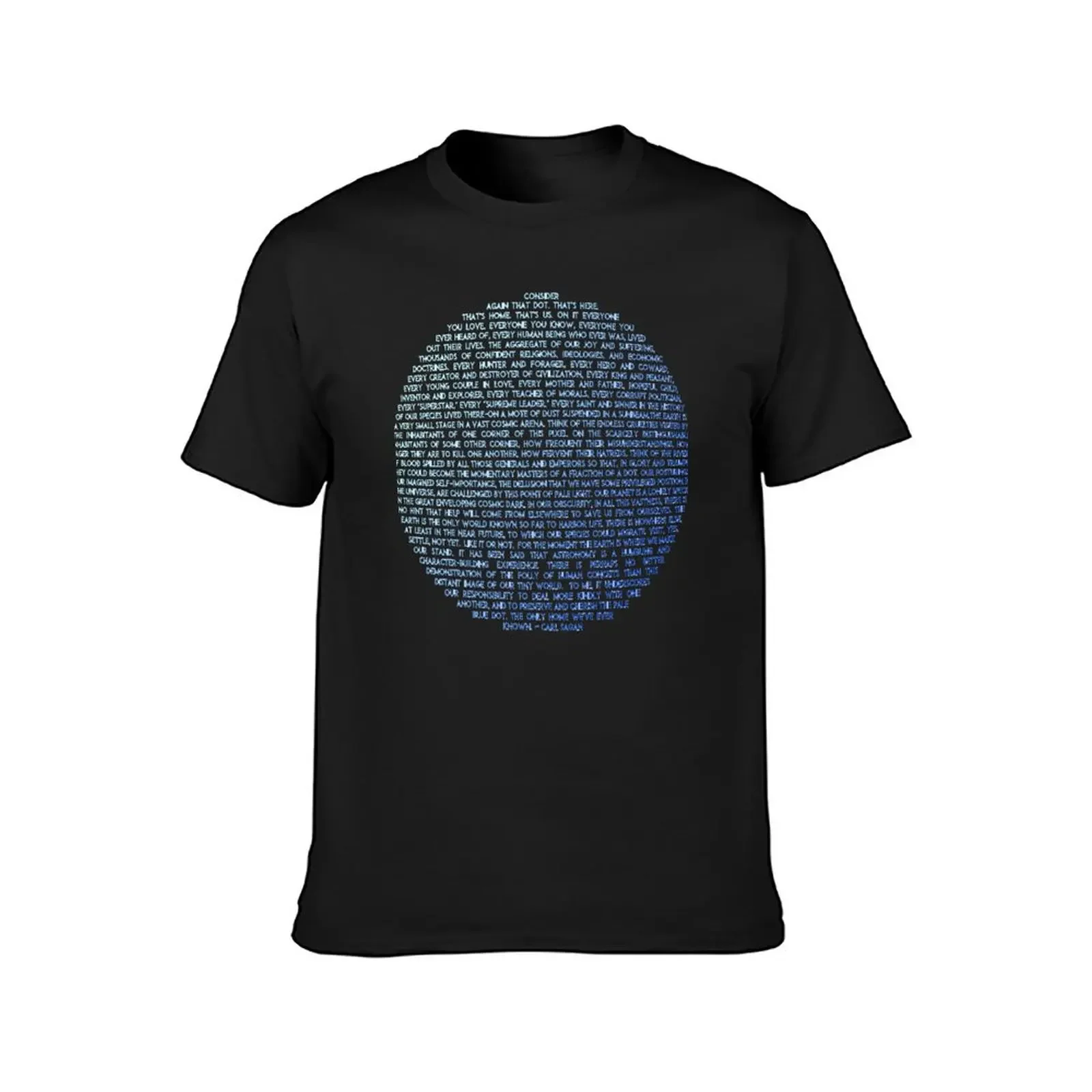 Pale Blue Dot Carl Sagan Classic T-Shirt blacks custom shirt mens cotton t shirts