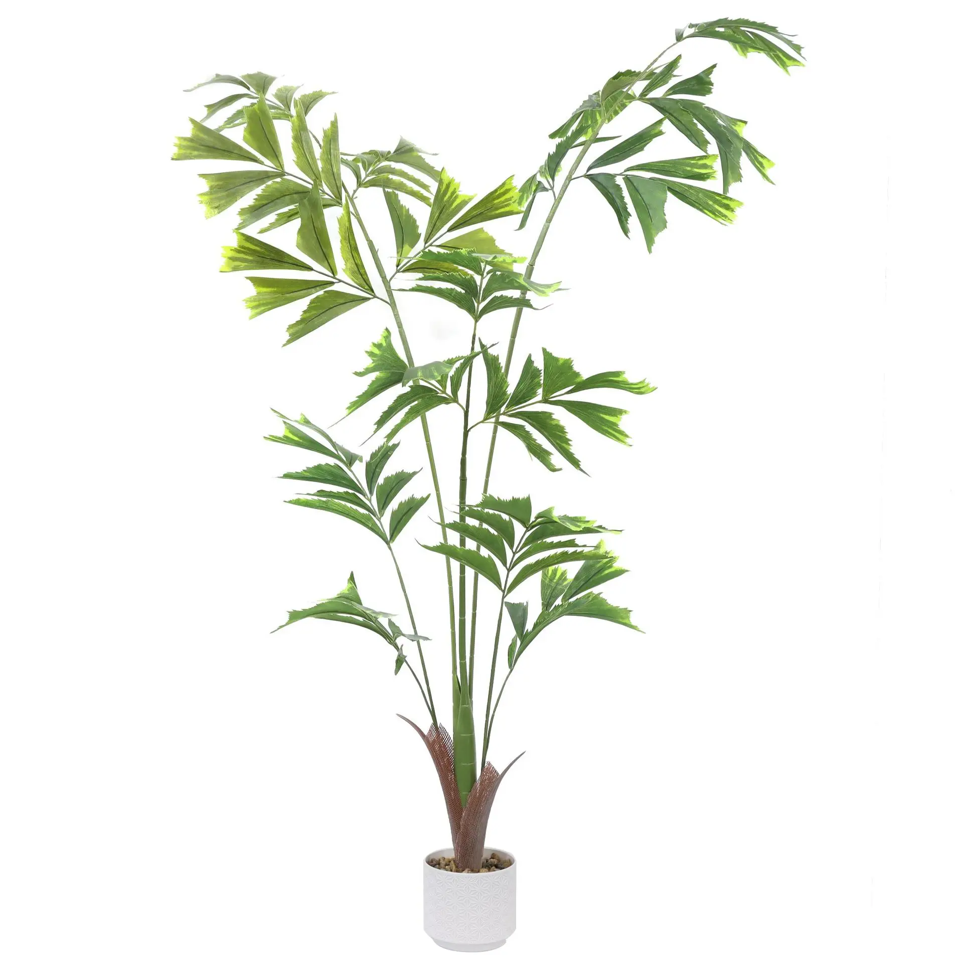 

Variety-Style Fern Potted Indoor Artificial Plastic Plants Factory Supplied for Home Decor for Christmas New Year Valentine's