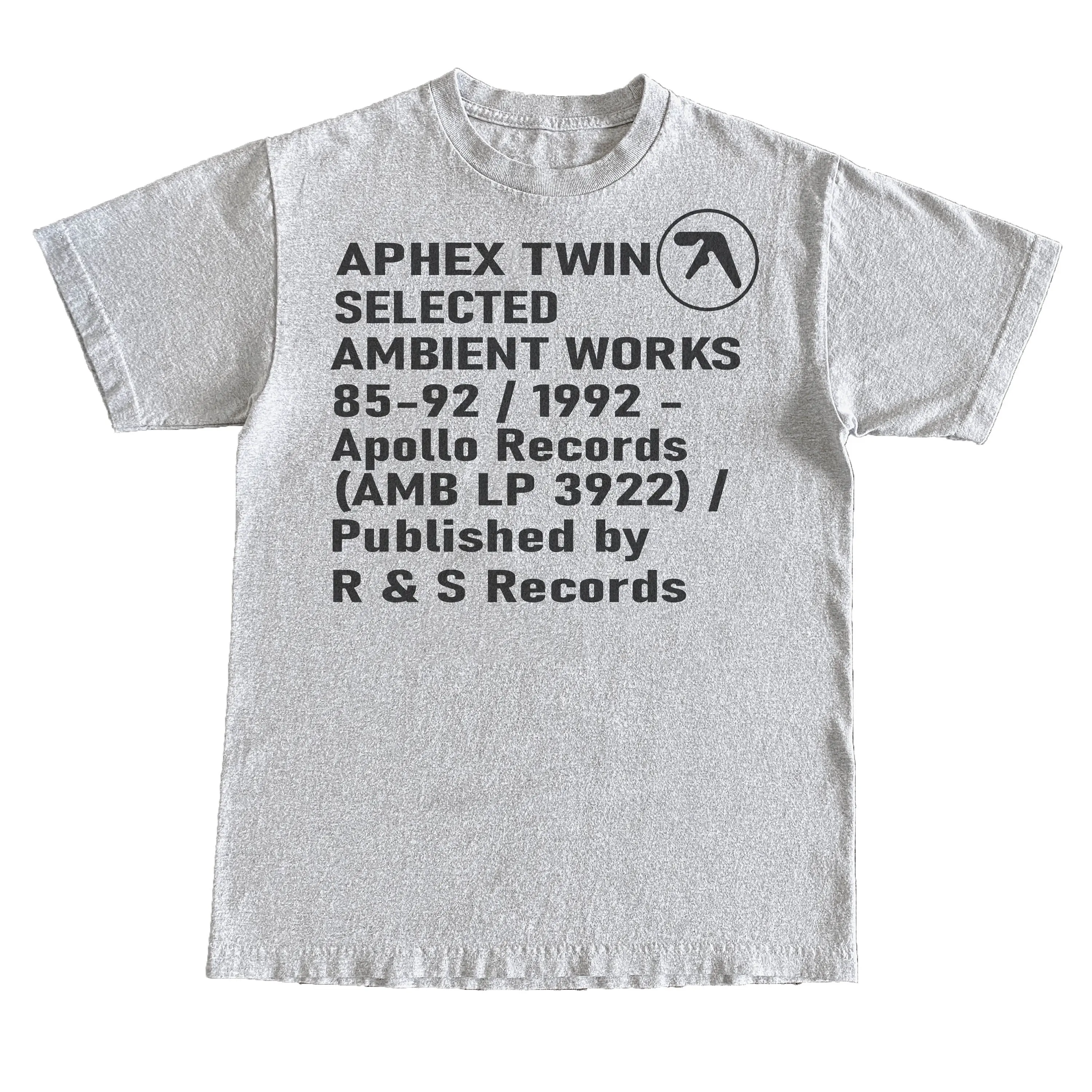 Aphex Twin Ambience Records Grey T Shirt