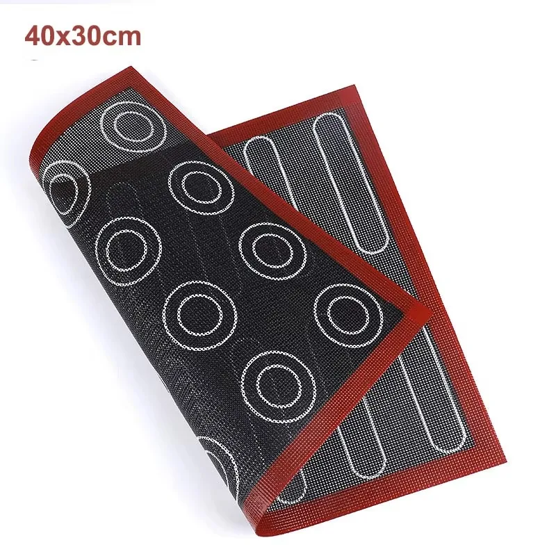 Reusable Perforated Silicone Baking Mat Non-stick Oven Liner Pad Kitchen Bakeware Accessory for Macaron Cookies Pastry