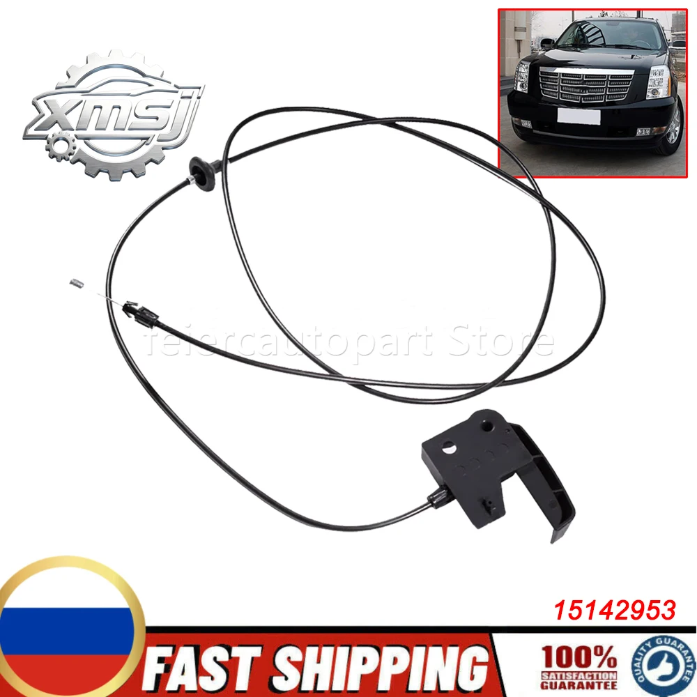 

Nuevo cable de liberación del capó con asa 15142953 Para Chevy Silverado Tahoe Suburban /GMC Sierra Yukon Cadillac Escalade pi