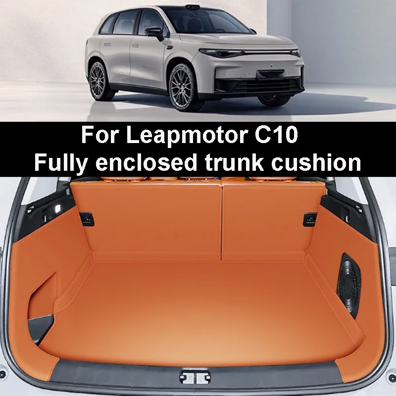 

Wear resistant leather Trunk Mat For Leapmotor C10 2024-2026 Car Fully Enclosed Waterproof Anti Fouling Protection Accessory