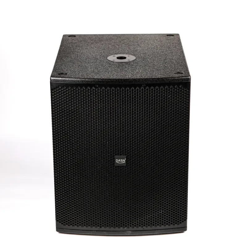 for Dsn SCE18S1 18 Inch RMS 400W Class D Amplifier Powered Bass Pro Audio Subwoofer Active Wooden Speaker