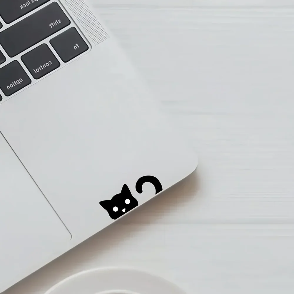 5 шт./компл. черный кот, мотоцикл, автомобильная наклейка, уникальный солнцезащитный козырек, стильный аксессуар для украшения автомобиля для любителей домашних животных