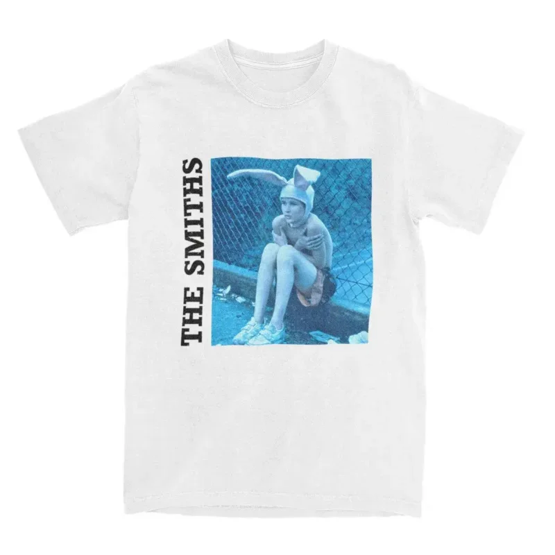 Vintage The Smiths X Gummo Collab Morrissey T-Shirt Men Amazing Cotton Tees Round Neck Short Sleeve T Shirts Unique Clothes