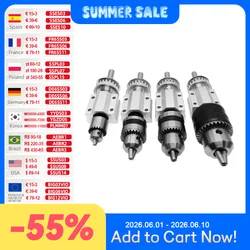 ALLSOME No Power Spindle Assembly Small Lathe Accessories Trimming Belt JTO/B10/B12/B16 Drill Chuck Set DIY Woodworking Cutting