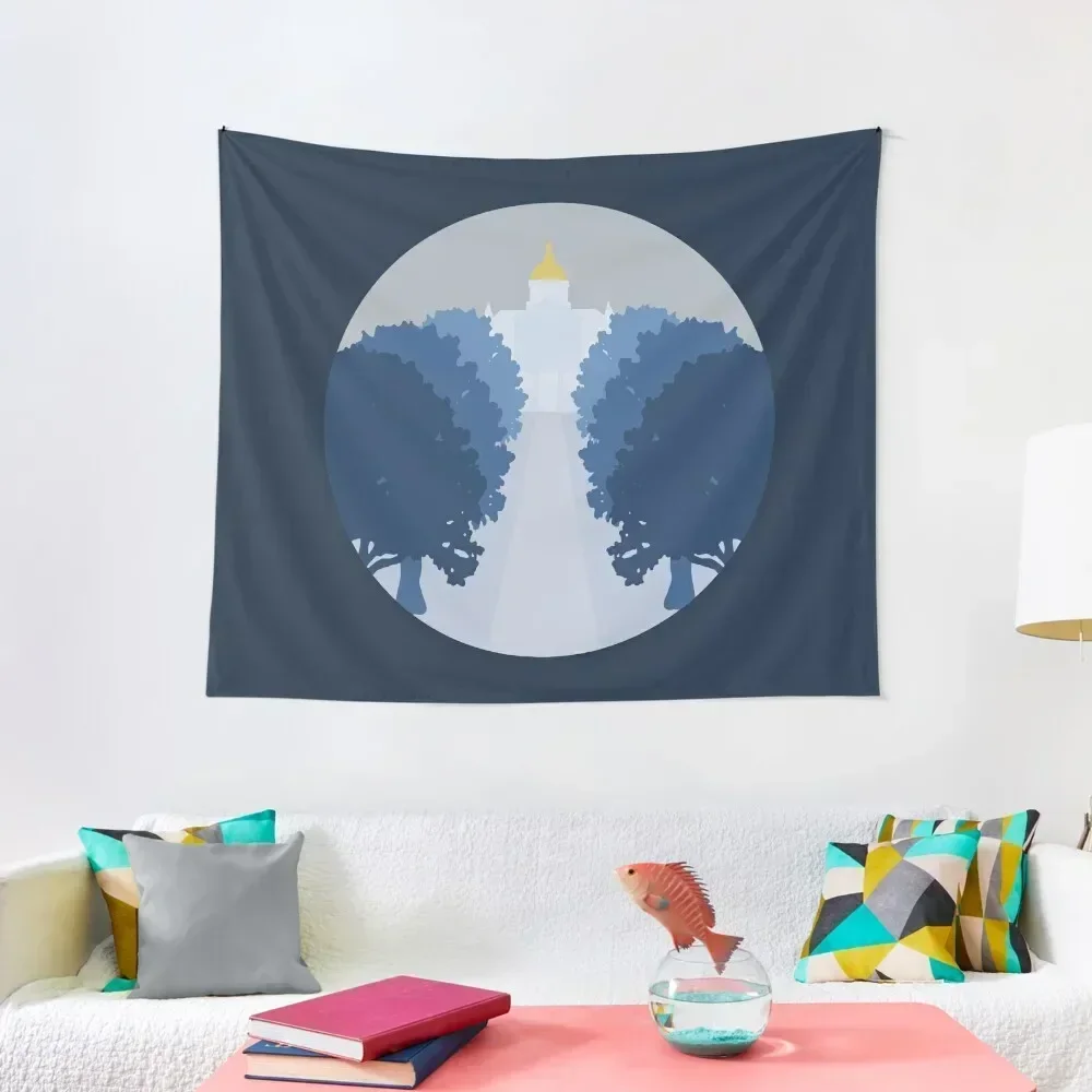 

Dome Outline Tapestry Japanese Room Decor House Decoration Tapestry