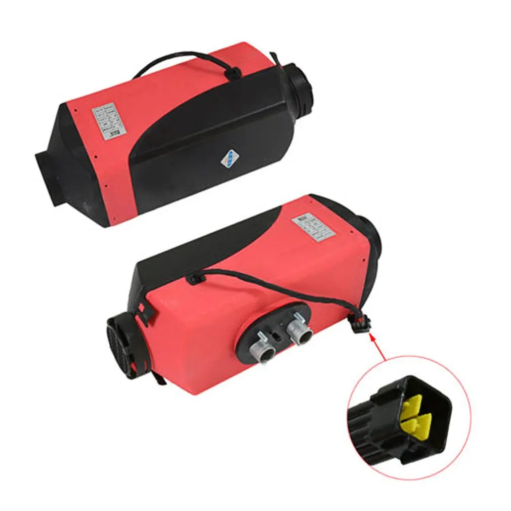Calentador de aire diésel de 2/5KW, 12V/24V, Compatible con tanque de 10L, calentador de estacionamiento diésel, pantalla LCD y Control remoto para camiones y barcos