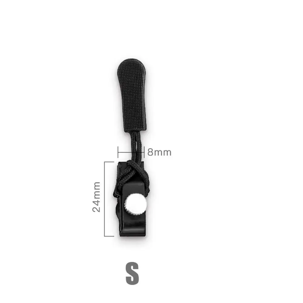 طقم إصلاح سحاب متين مكون من 3 أحجام مختلفة يمكنك صنعه بنفسك بديل بإبزيم سيئ وسحّاب فوري أدوات خياطة رأس بسحاب معدني #1