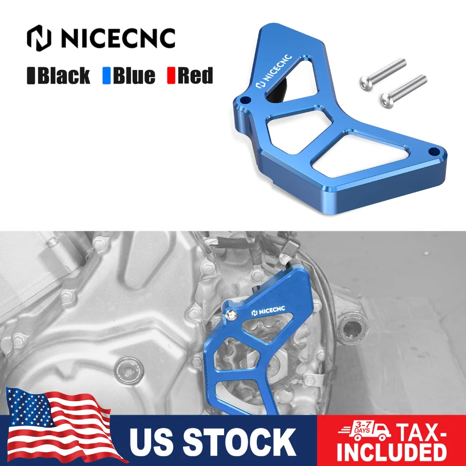 

NICECNC Raptor 700 Case Saver Chain Guide Cover Protector for Yamaha Raptor 700 700R 700SE 2014-2025 ATV Parts #1S3-15421-00-00
