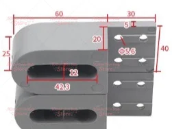 small assembly line roller master and slave power roller shaft conveyor belt Conveyor accessories complete set