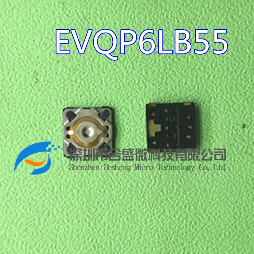20 قطعة جديد الأصلي EVQP6LB55 SMD الصحافة رقيقة فيلم التبديل 4.1*4.1*0.58 مللي متر رقيقة فيلم اللمس اللباقة مفتاح بـزر دفع