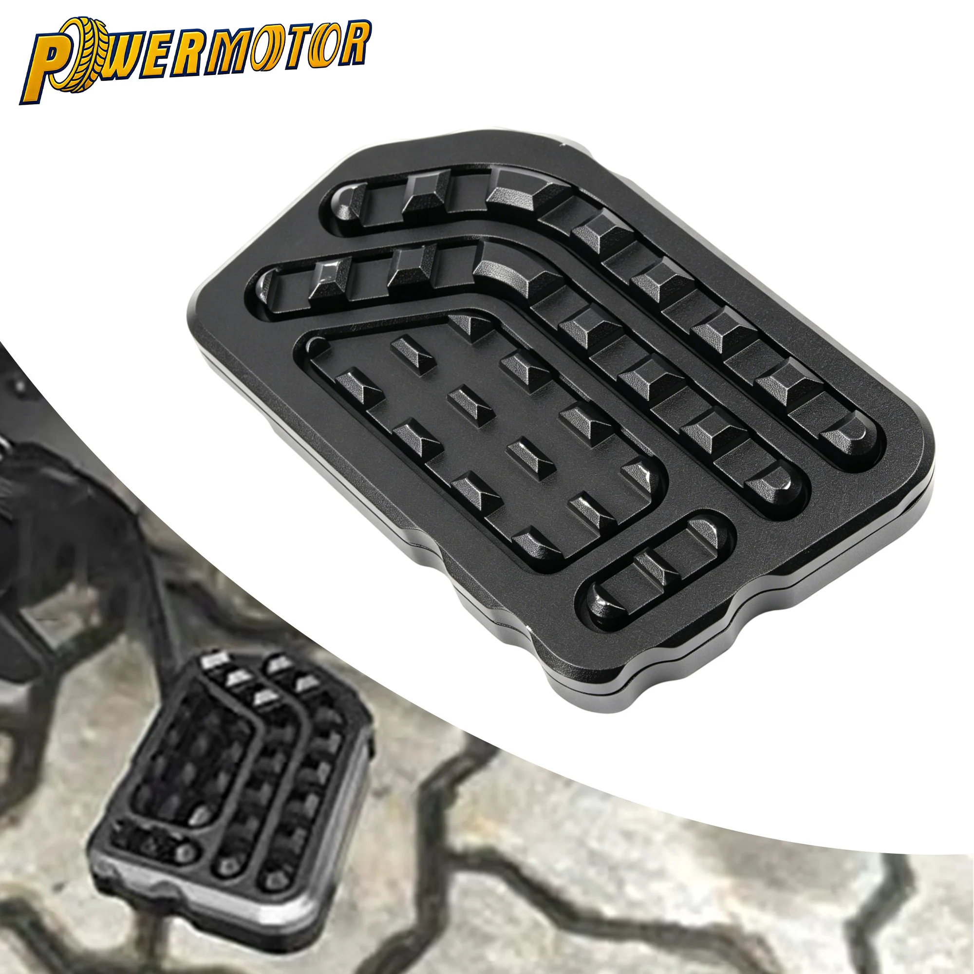 

Motorcycle Brake Pedal Enlarger Plate Extension Comfort Upgrade Accessories For Honda Rebel CMX300 CMX500 CMX 300 500 2017-2024