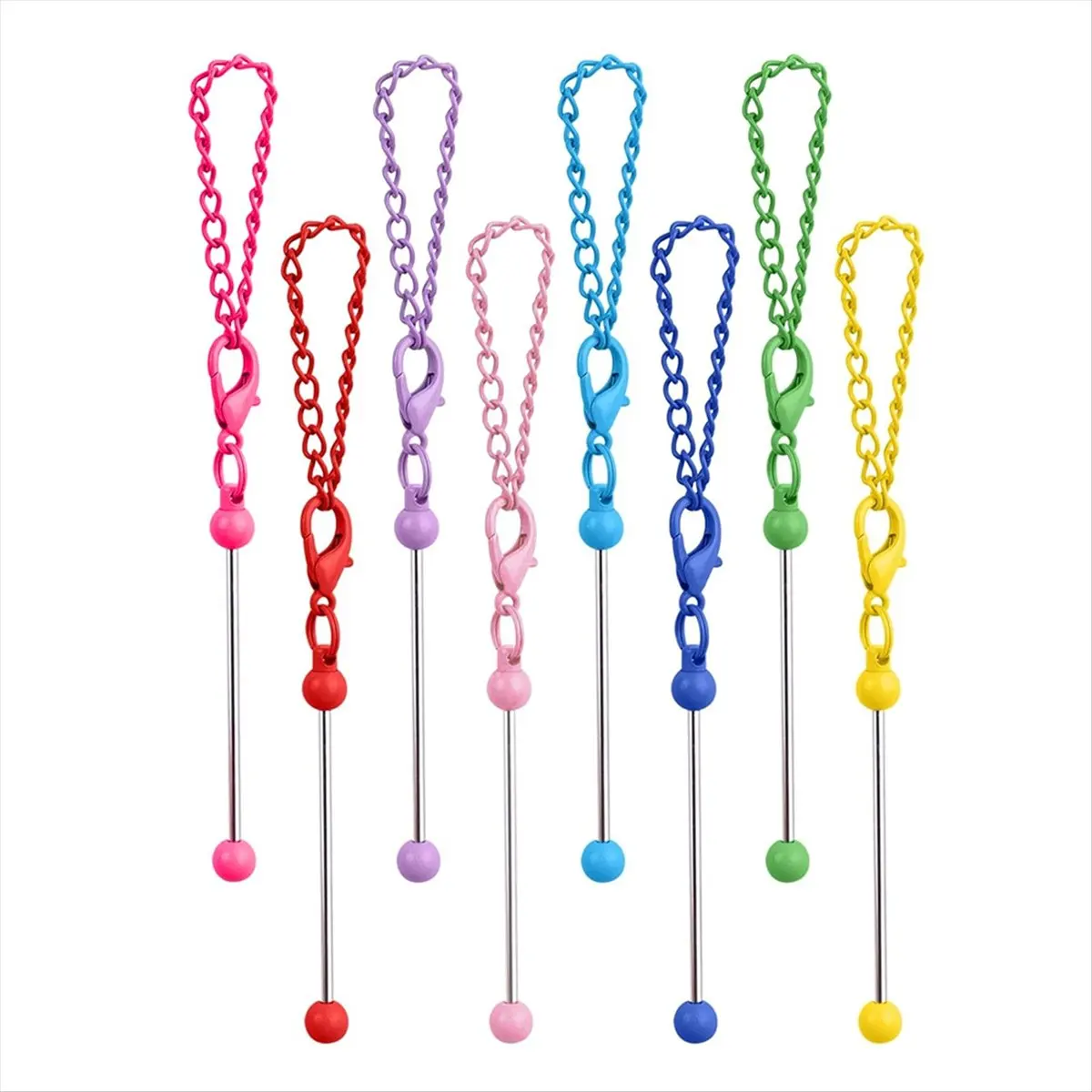 A110K Beaded Cup Charms Metal Cup Chain Decoration Beaded Cups Accessories for CupSPECIAL OFFER