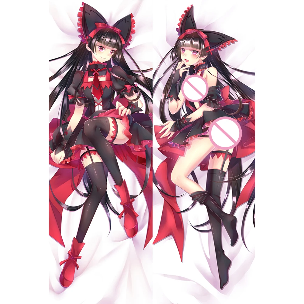 

Kawaii Body Pillow cover Galgame Rory Mercury Sleep Hugging Pillow Case 50X150 Long Cushion Cover Anime Gate Dakkimakura