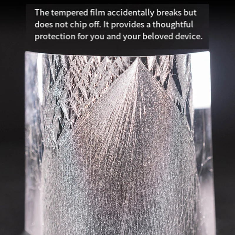 

Защитная пленка из закаленного стекла, 2 шт., с позиционером для ЖК-дисплея/OLED, простая установка, матовая отделка