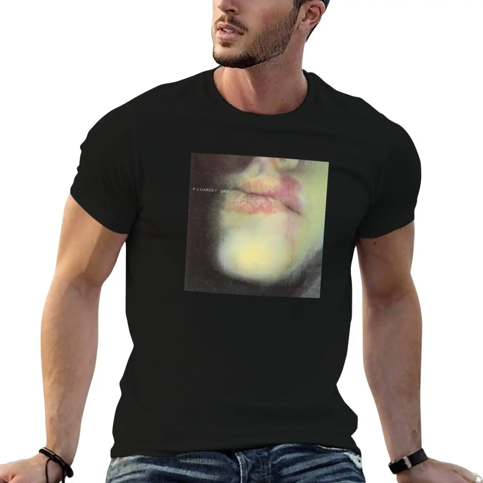 

PJ Harvey - Dry Cover T-Shirt t shirt for man 100 percent cotton funny t shirts cotton cotton t shirt man T-shirt