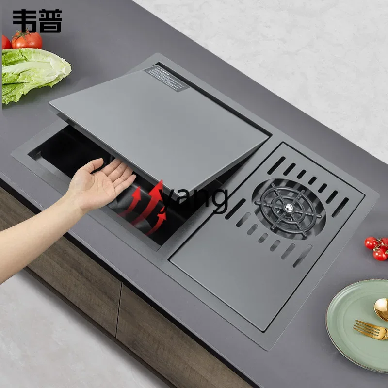 حوض غسيل أكواب LHH، حوض غسيل خضروات صغير غير مرئي، حوض غسيل خضروات صغير مخفي #3