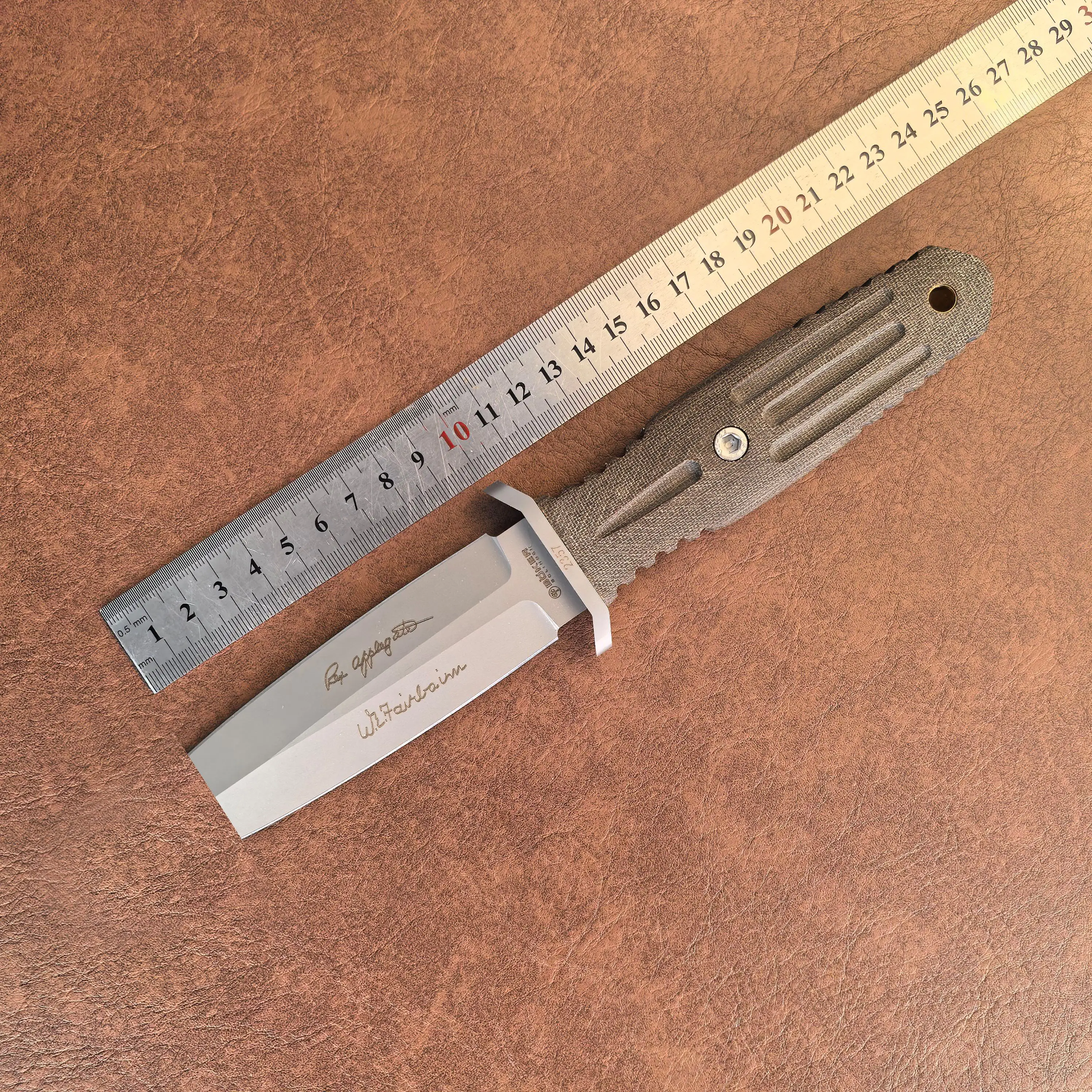 

Applegate straight knife Multi functional leg protection knife cover for agricultural chopping knives