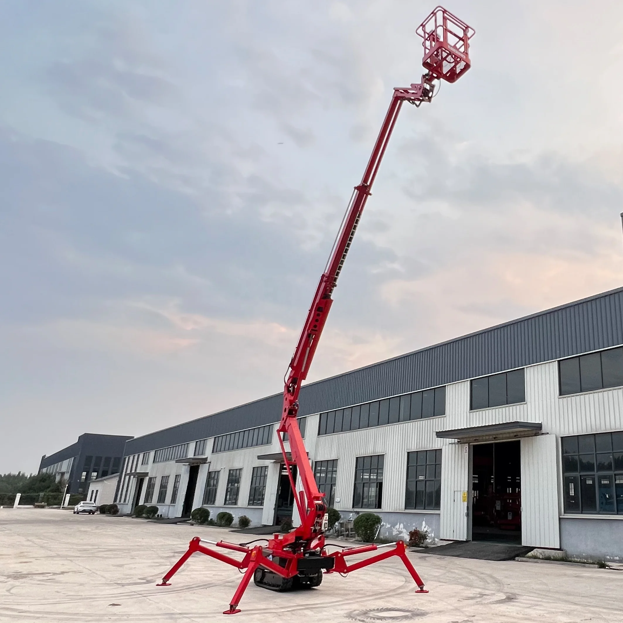 YG Customized 16m Engine Spider Crawler Diesel Articulating Boom Lift