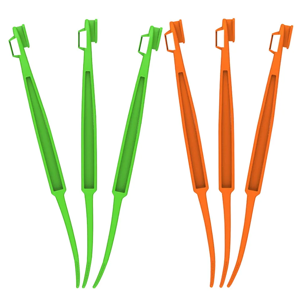 6Pcs Fruit Peeler Tool Versatile Orange Peeler Convenient Citrus Opener for Oranges Limes Grapefruits Pomelos Household Use