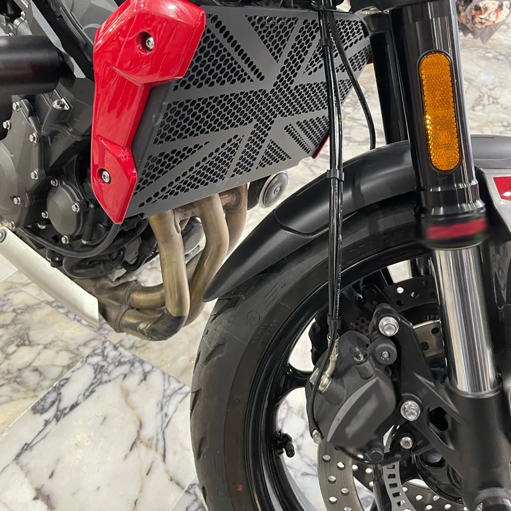 Mudguard Extension Plate For TRIUMPH Trident 660 2021 2022 Motorcycle Front or Rear Wheel Mud Guard Fender Splash Extender Slab image 5