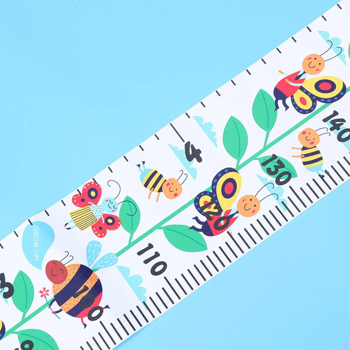 1pc Height Chart Wall Hanging Nordic Simple Wooden Kids Growth Measurement Decorative Home Art Wall Sticker For Children Room