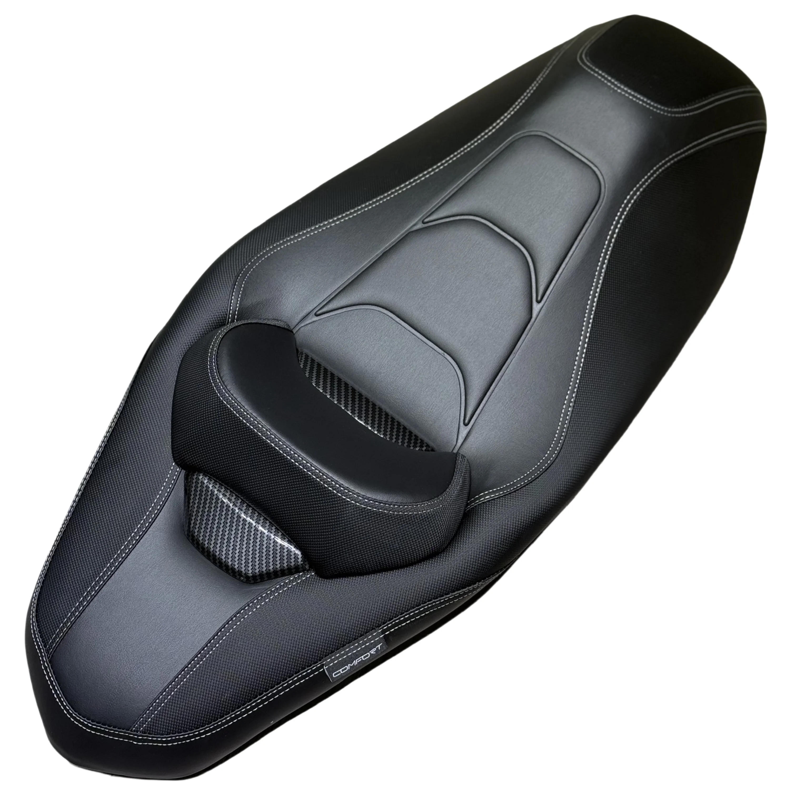 Modified Motorcycle spare part pcx160 pcx150 pcx125 seat cushion mat with backrest for honda pcx125 pcx150 pcx160 2018-2026