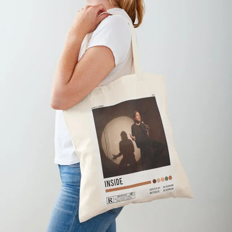 

Bo Burnham Inside Indie Aesthetic Poster Tote Bag Shopper handbag tote bag screen large size bags great bag