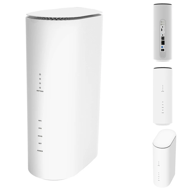 ZIZI Wifi6 CPE 5G Router 1800Mbps 2.4G+5G Dual Band Modem Router With SIM Card Slot Gigabit LAN Wireless Hotsport