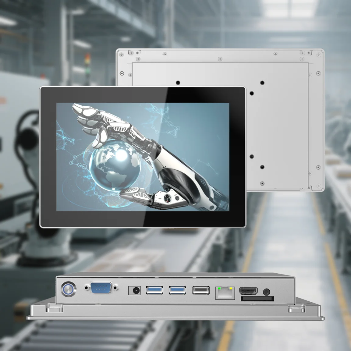

Industrial Touch Screen Computer Senke HMI Panel 15.6 Inch Rk3568 Rk3588 Industrial Touch Pc