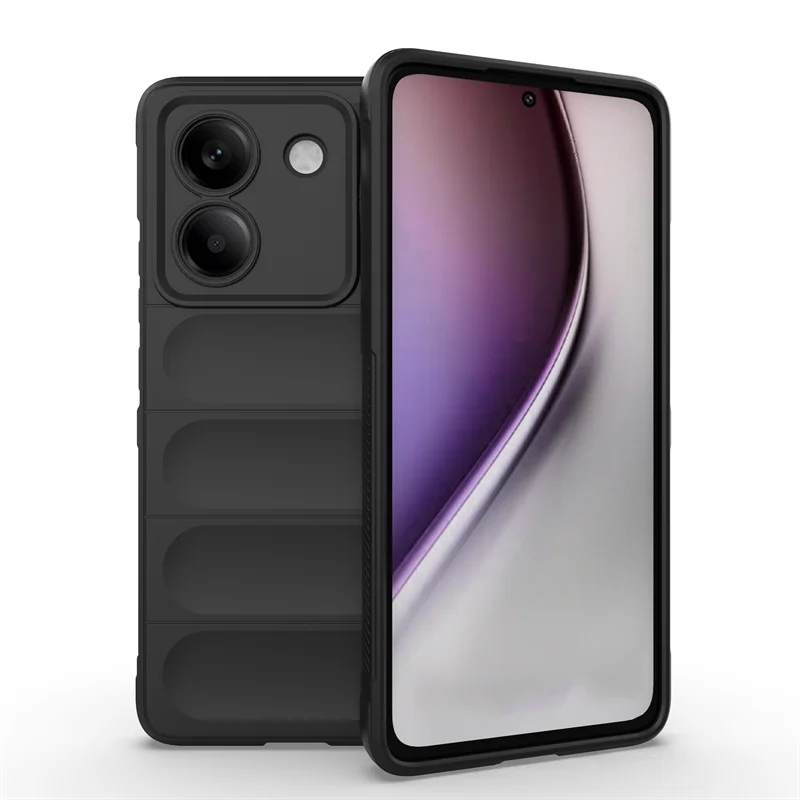 حافظة فاخرة لهاتف Poco M7 Pro 5G حافظة Poco M7 Pro Fundas Coque حافظة خلفية من السيليكون الناعم صديقة للبشرة من مادة البولي يوريثان Poco M7 Pro