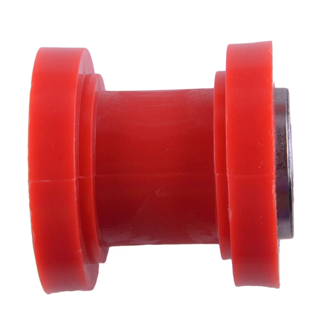 Motorcycle Red 8mm Chain Roller Cam Wheel Slider Sprocket Tensioner Guide Pulley Bearing For Universal Dirt Pit Bike